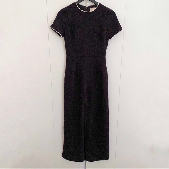 Gal Meets Glam Nadia Jumpsuit in Black 00 - Picture 6 of 9